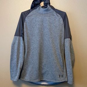 Womens Under Armour ‘Coldgear’ hoodie; size med